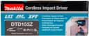 Makita Akku-Schlagschrauber DTD153Z | Türkis 4