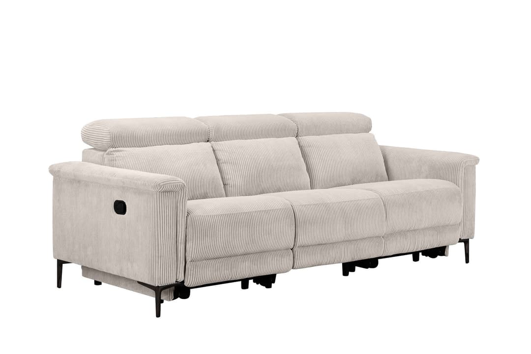 OTTO home 3-Sitzer LUND Cord | Beige
