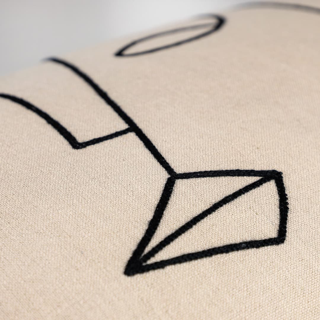 Musterring Dekokissen Visage | Beige