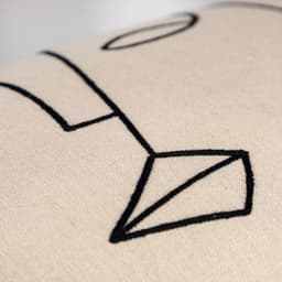 Musterring Dekokissen Visage | Beige