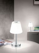 TRIO Leuchten LED Tischleuchte Emerald | Silber 3