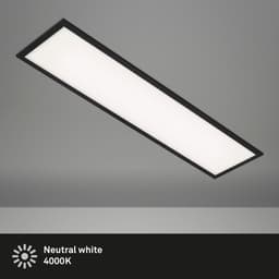 Briloner Leuchten LED Panel 7067015 Simple | Schwarz