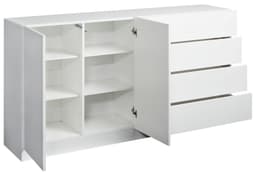 borchardt Möbel Sideboard Vaasa | Weiß