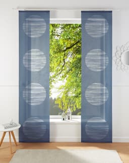 Neutex for you! Schiebegardine Padova | Blau