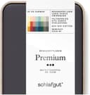 Schlafgut PREMIUM Mako-Zwirn-Jersey Spannbettlaken | Grau 4