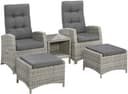 KONIFERA Gartenlounge-Set Monaco | Grau 2