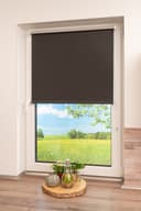 K-HOME Seitenzugrollo Thermo Klemmfix-Rollo | Schwarz 2