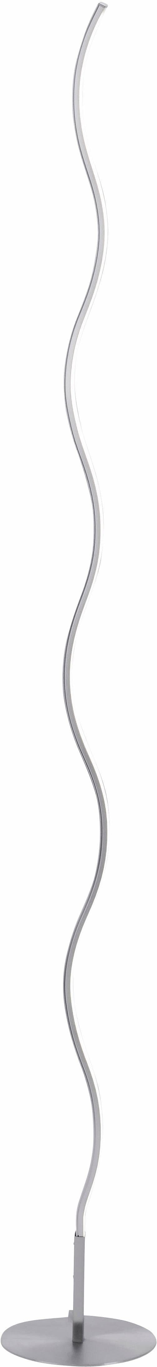 JUST LIGHT Stehlampe WAVE | Silber