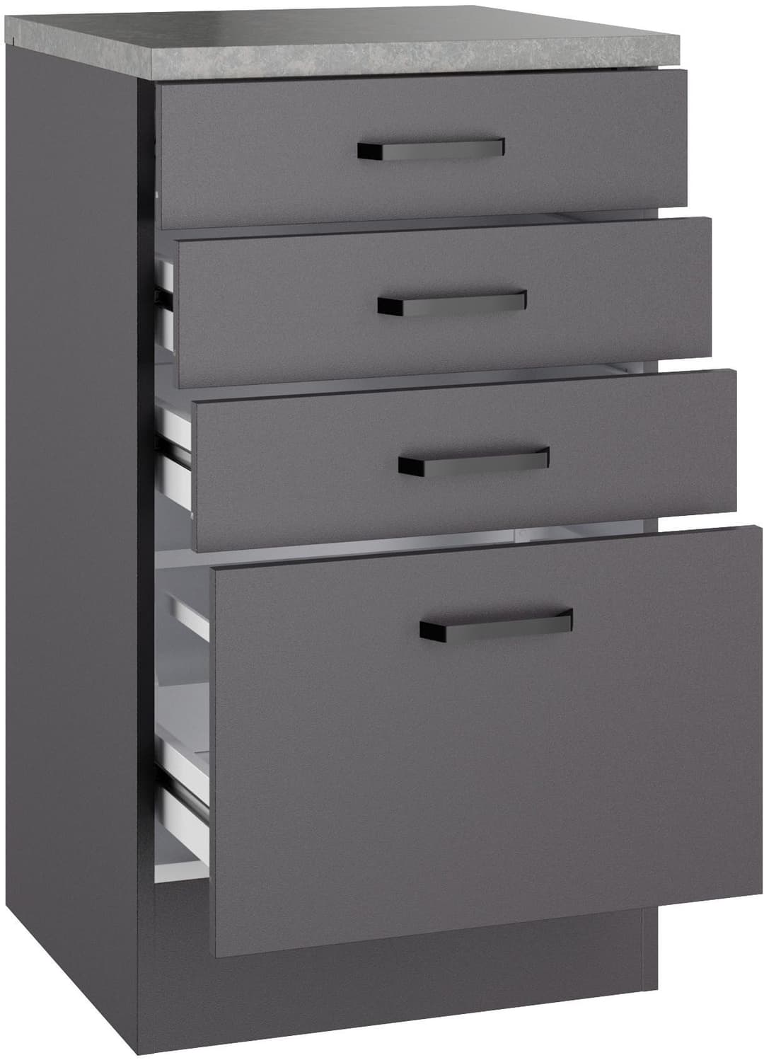 OPTIFIT OPTImulti Unterschrank | Schwarz