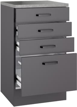 OPTIFIT OPTImulti Unterschrank | Schwarz