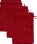 Möve for frottana Waschhandschuh Pearl | Rot
