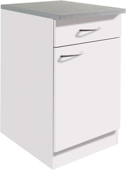 wiho Küchen Unterschrank Kiel | Weiß