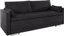 OTTO home Schlafsofa Berlin | Schwarz 5