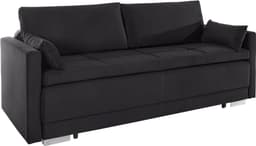 OTTO home Schlafsofa Berlin | Schwarz