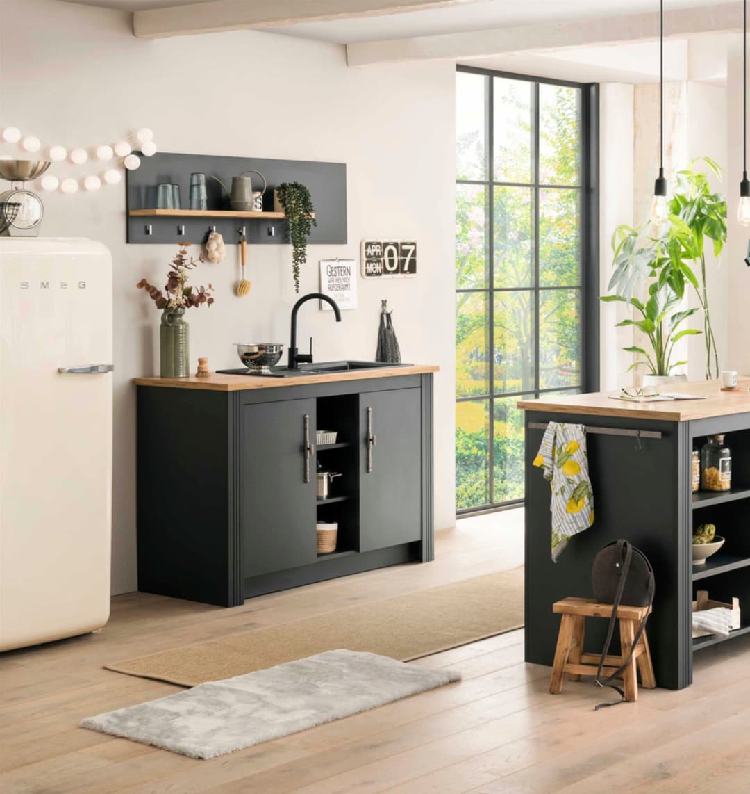 OTTO home Pantryküche KS-Westminster | Grau