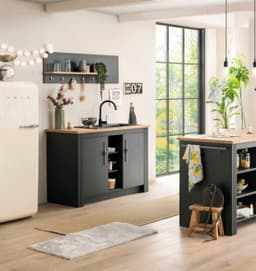 OTTO home Pantryküche KS-Westminster | Grau