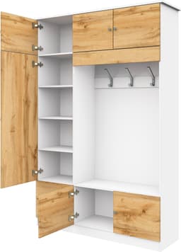 borchardt Möbel Garderobenschrank Kompakta | Holztöne