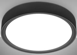 B.K.Licht LED Deckenleuchte BK_DL1434 | Schwarz