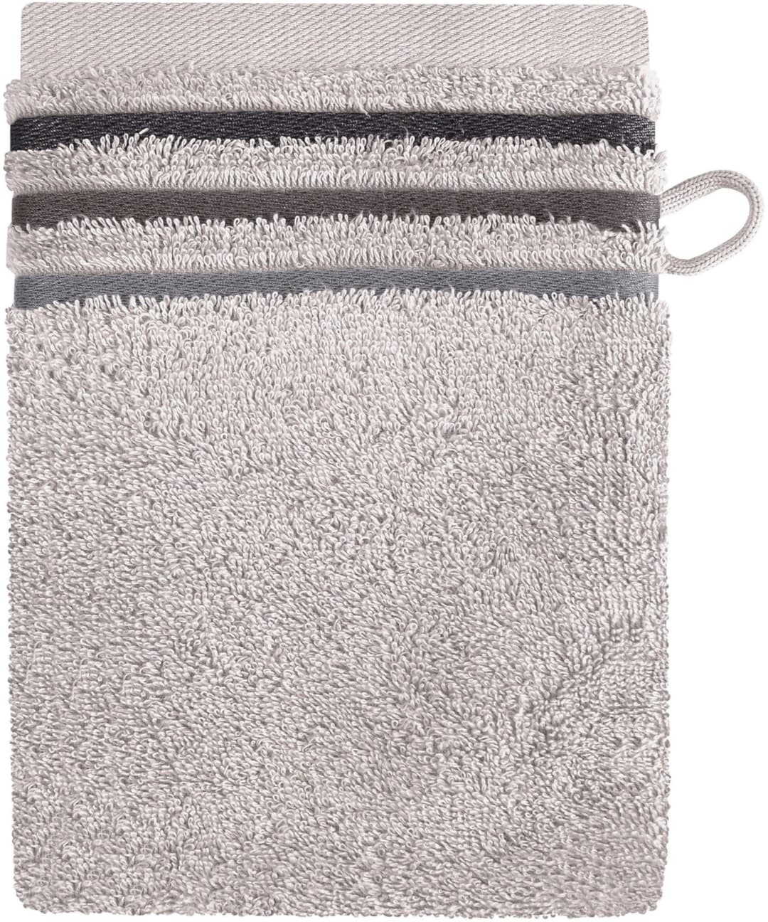 Schiesser Waschhandschuh Skyline Color | Grau