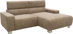 DOMO collection Ecksofa 100030 | Braun