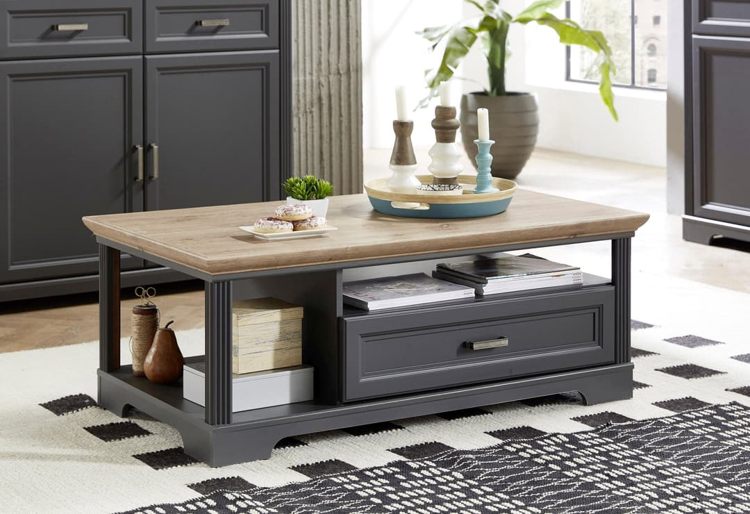 Innostyle Couchtisch Jasmin | Grau