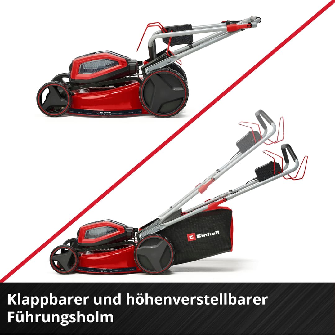 Einhell Akku-Rasenmäher Professional GP-CM 36/52 S Li BL | Rot