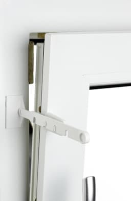 LICHTBLICK ORIGINAL Fensterstopper Kippregler | Weiß