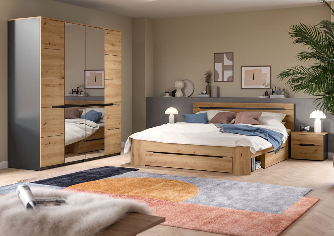 Home affaire Nachtkommode REHAT | Holztöne