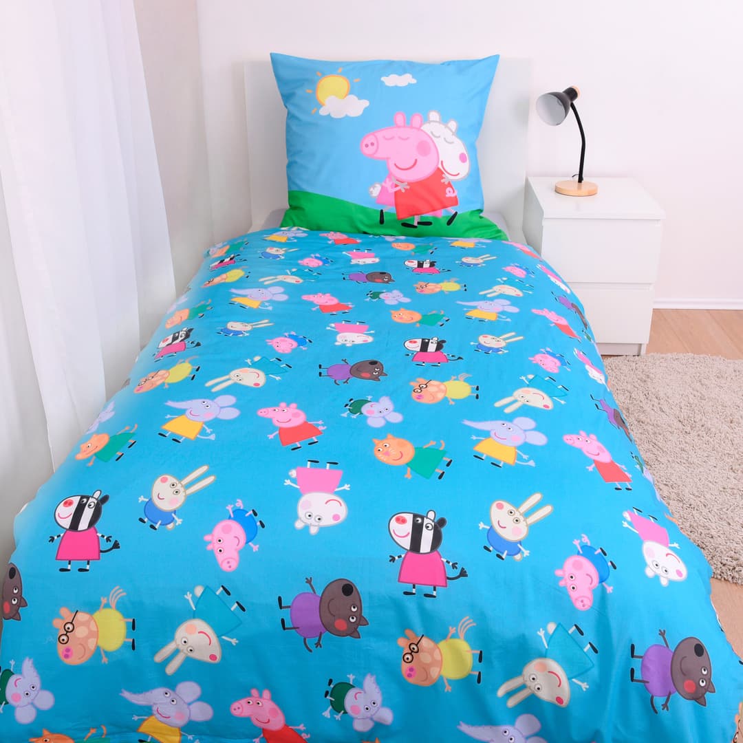 Peppa Pig Bettwäsche | Mehrfarbig