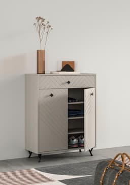 Home affaire Schuhkommode Mento | Beige