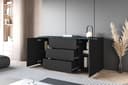 Home affaire Sideboard VERA | Schwarz 4