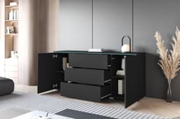 Home affaire Sideboard VERA | Schwarz