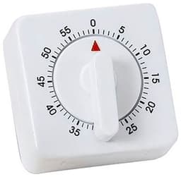 Atlanta Kurzzeitmesser Eieruhr | Weiß