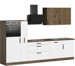 wiho Küchen Küchenzeile Elba | Weiß