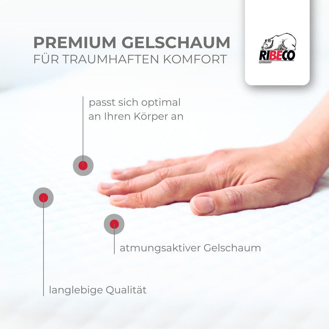 RIBECO Topper Aaron MINI | Weiß