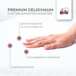 RIBECO Topper Aaron MINI | Weiß