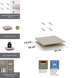 rauch Einlegeboden Zubehör | Beige