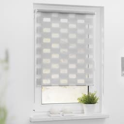 Doppelrollo Duo Rollo Klemmfix Arena | Grau