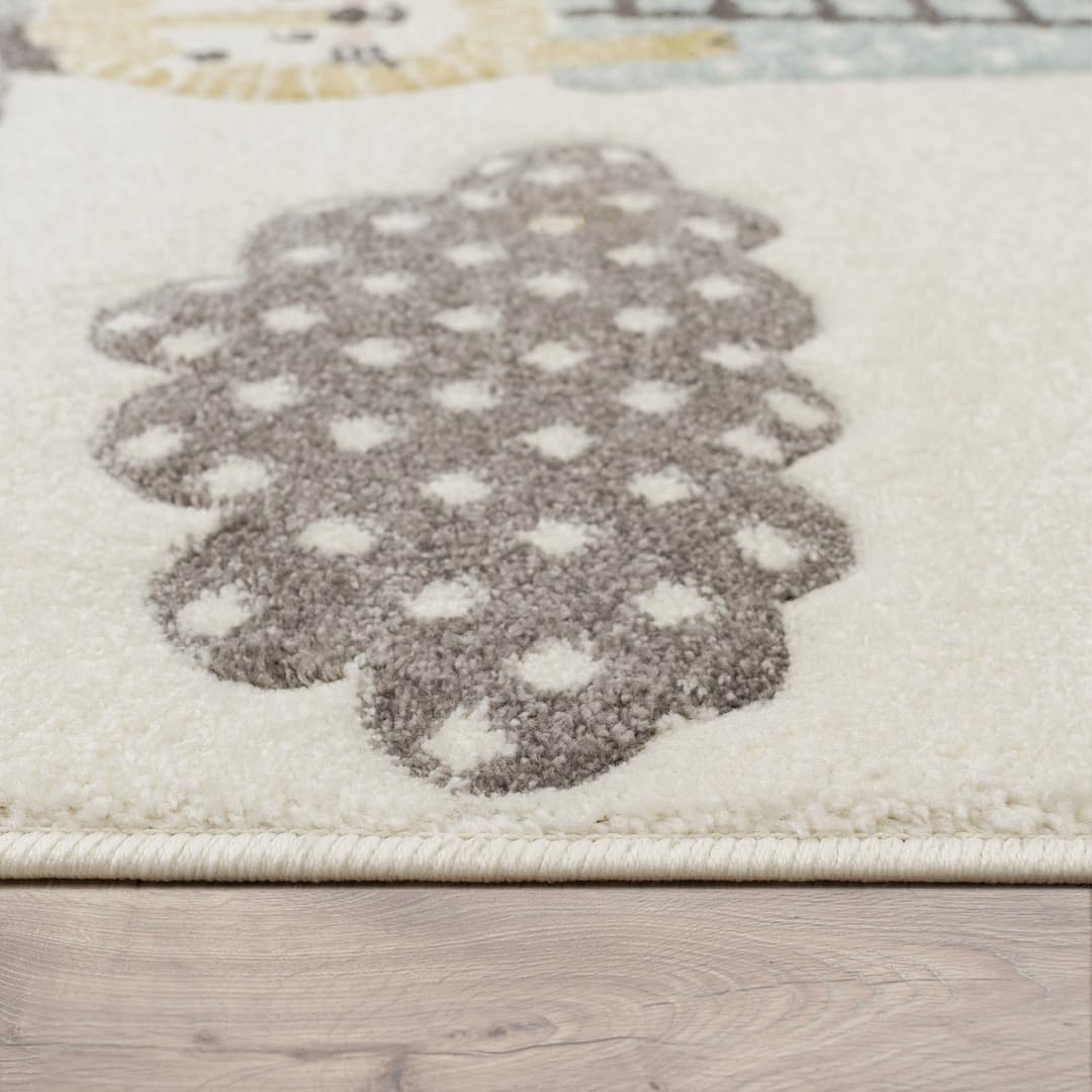 Paco Home Kinderteppich Cosmo 343 | Beige