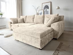 Home affaire Ecksofa Cara Mia L-Form | Beige