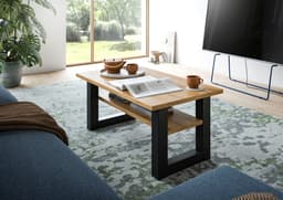 Home affaire Couchtisch Rail | Holztöne