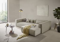 LeGer Home by Lena Gercke Ecksofa PIARA XXL | Beige