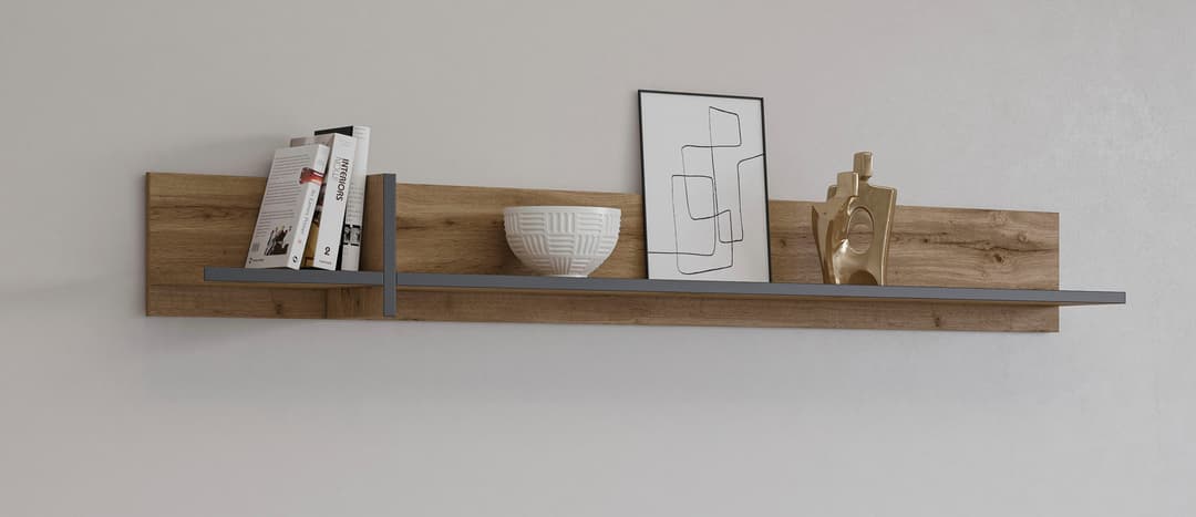 OTTO home Wandboard Cross 180 cm | Holztöne
