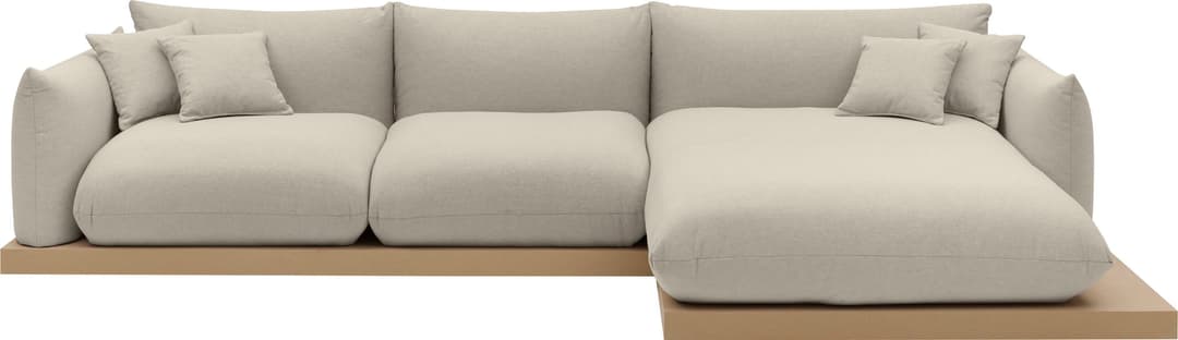 OTTO home Ecksofa Kalix L-Form | Beige
