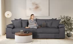 Home affaire Big-Sofa Soft&Cosy XL | Grau