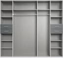 Wimex Drehtürenschrank Vegas | Grau 4