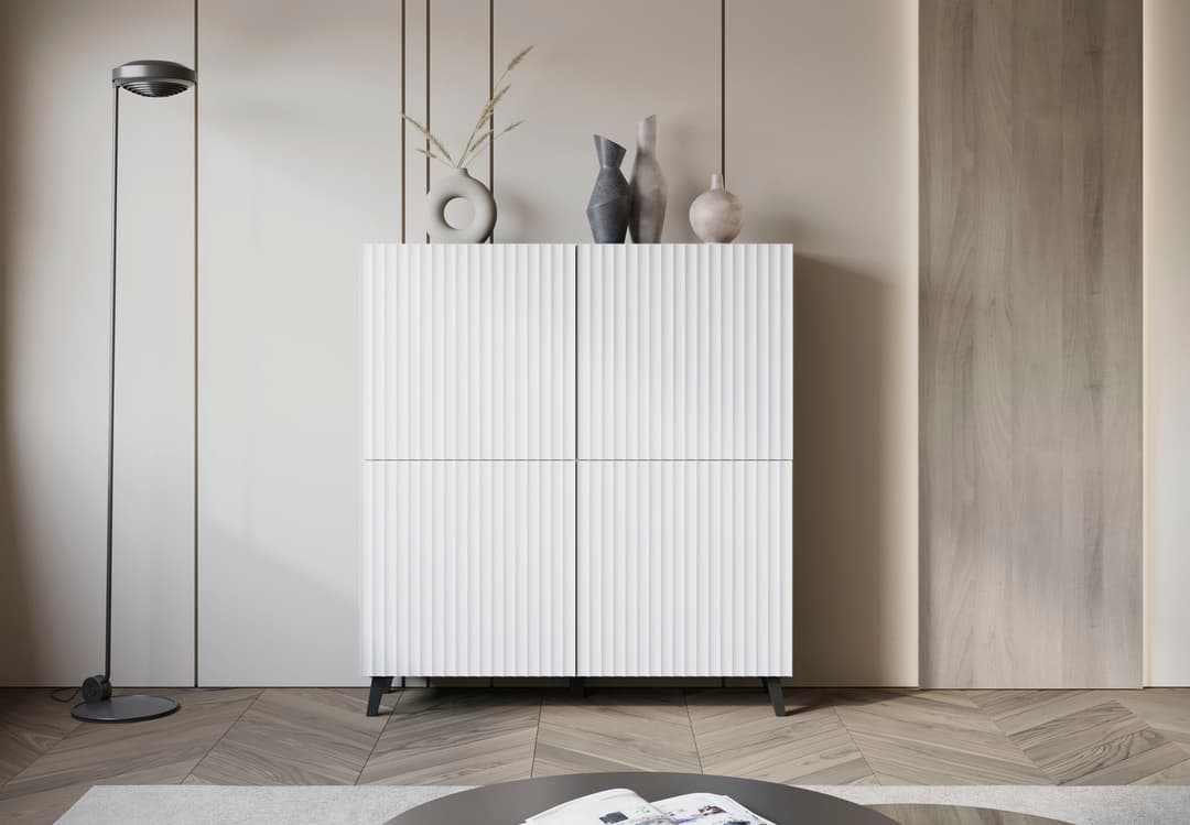 Home affaire Highboard Phuket | Weiß