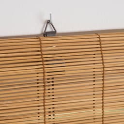 Seitenzugrollo Bambus | Holztöne