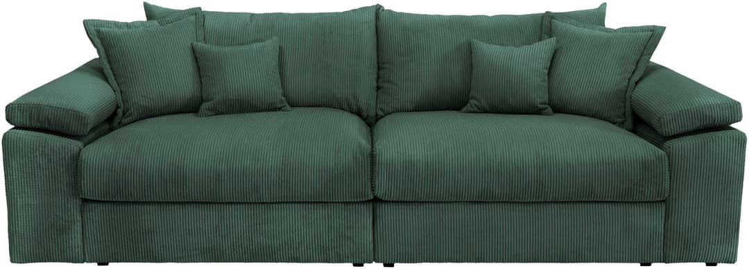 Home affaire Big-Sofa Soft&Cosy XL | Grün