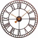 AMS Wanduhr W9537 | Grau